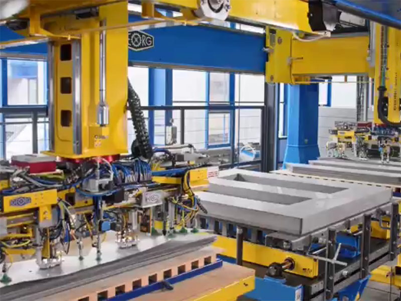 軍工企業(yè)合作的重負(fù)載桁架機(jī)械手